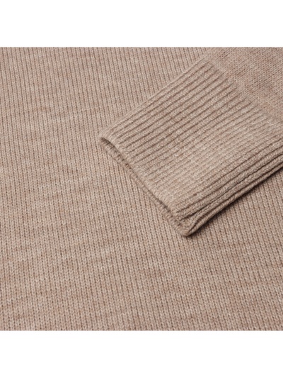 Джемпер женский вязаный MINAKU: Knitwear collection, бежевый, размер 42-44