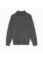 Джемпер вязаный женский MINAKU: Knitwear collection, антрацит, размер 42-44 - Фото 11