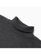 Джемпер вязаный женский MINAKU: Knitwear collection, антрацит, размер 42-44 - Фото 12