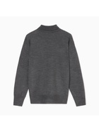 Джемпер вязаный женский MINAKU: Knitwear collection, антрацит, размер 42-44 - Фото 14