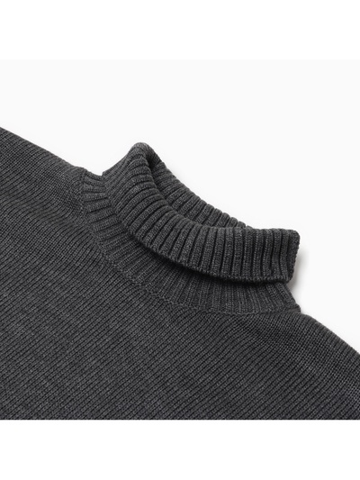 Джемпер женский вязаный MINAKU: Knitwear collection, антрацит, размер 50-52
