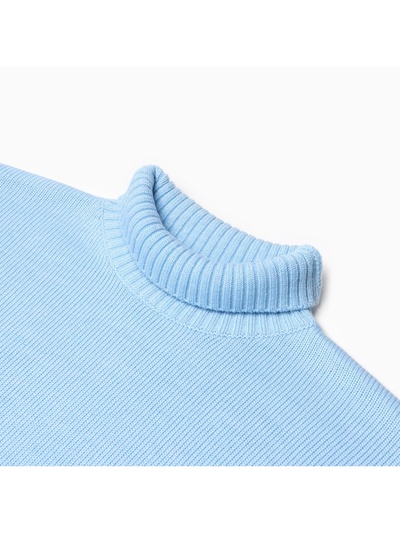 Джемпер женский вязаный MINAKU: Knitwear collection, голубой, размер 42-44