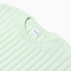 Джемпер вязаный женский MINAKU:Knitwear collection цвет фисташковый, р-р 54-56 - Фото 7