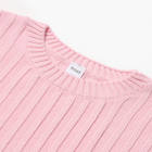 Джемпер вязаный женский MINAKU:Knitwear collection цвет розовый, р-р 50-52 - Фото 8