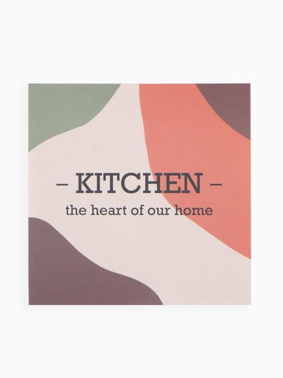 Набор подарочный Kitchen: варежка-прихватка, прихватка, кухонная лопатка, венчик, губка