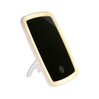 Зеркало Luazon KZ-03, подсветка, настольное, 3 режима свечения, 3×ААА (не в комплекте), USB, белое - Фото 2