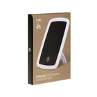 Зеркало Luazon KZ-03, подсветка, настольное, 3 режима свечения, 3×ААА (не в комплекте), USB, белое - Фото 9