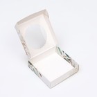 Коробка сборная с окном, «Счастливых моментов», 11.5×11.5×3 см - Фото 6