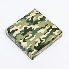 Коробка сборная с окном, «Камуфляж», 11.5×11.5×3 см - Фото 4