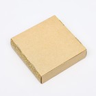 Коробка сборная с окном, «Золотой бант», 11.5×11.5×3 см - Фото 4