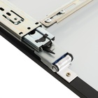 Зеркало интерьерное поворотное «Клик Мебель», на дверцу, на стену, 80×30 см, цвет чёрный  (артикул 10105388)  большой выбор товаров оптом и в розницу по низким ценам с доставкой