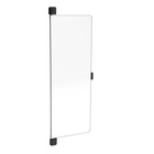 Зеркало интерьерное поворотное «Клик Мебель», на дверцу, на стену, 80×30 см, цвет чёрный - Фото 4