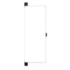 Зеркало интерьерное поворотное «Клик Мебель», на дверцу, на стену, 80×30 см, цвет чёрный - Фото 5