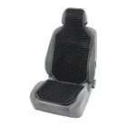 Накидка-массажёр на сиденье, 126×42 см, с поясничной опорой, черный - фото 8731243