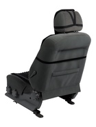Накидка-массажёр на сиденье, 126×43 см, с поясничной опорой, чёрный  (артикул 10120744)  большой выбор товаров оптом и в розницу по низким ценам с доставкой