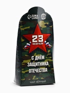 Чай подарочный «Настоящему защитнику. 23 февраля», 50 г - фото 115601867 Чай подарочный «Настоящему защитнику. 23 февраля», 50 г - фото 115601867