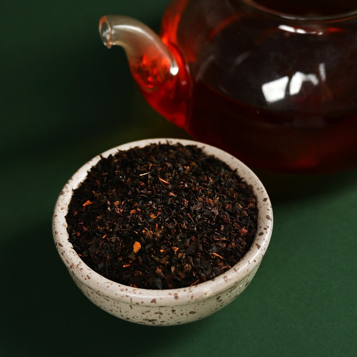 Чай чёрный «Никогда не сдавайся», вкус: бергамот, 50 г.