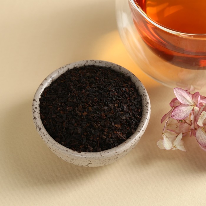 Чай чёрный «Для самой драгоценной», вкус: ваниль и карамель, 50 г. - фото 1906564612