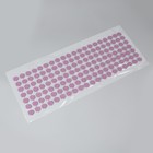 Ипликатор-коврик, основа ПВХ, 140 модулей, 28 × 64 см, цвет прозрачный/фиолетовый - Фото 3