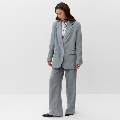 Брюки вельветовые женские MIST Velvet, размер 46-48, серые
