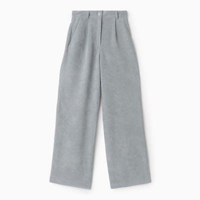 Брюки вельветовые женские MIST Velvet, размер 46-48, серые