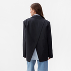 Пиджак женский с разрезом на спине MIST размер XS/S, цвет темно-серый - Фото 5