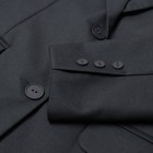 Пиджак женский с разрезом на спине MIST размер XS/S, цвет темно-серый - Фото 7