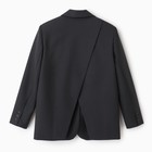 Пиджак женский с разрезом на спине MIST размер XS/S, цвет темно-серый - Фото 8
