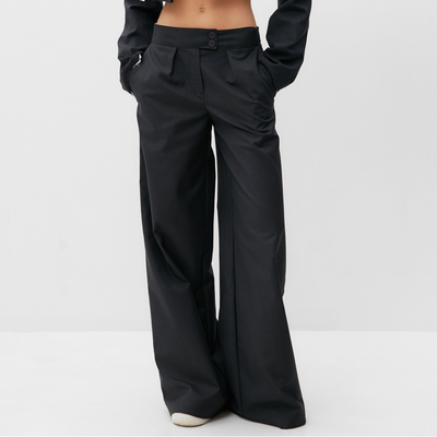 Брюки MIST: Classic Collection, размер 48, тёмно-серые