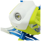 Снегокат Snowpatrol 2, со спинкой, с фонариком, белый, синий, SND4/3 Nika Kids - Фото 4