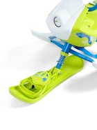 Снегокат Snowpatrol 2, со спинкой, с фонариком, белый, синий, SND4P/3 Nika Kids - Фото 9