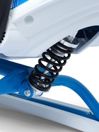 Снегокат Snowpatrol 2, со спинкой, с фонариком, белый, синий, SND4P/3 Nika Kids - Фото 17