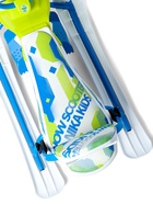 Снегокат Snowpatrol 2, со спинкой, с фонариком, белый, синий, SND4P/3 Nika Kids - Фото 11