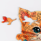 Пазлы фигурные детские «Кот на мопеде», 96 деталей - Фото 4