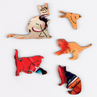 Пазлы фигурные детские «Кот на мопеде», 96 деталей - Фото 5