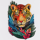 Пазлы деревянные фигурные «Тигр», 174 элементов - Фото 2