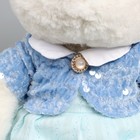 Мягкая игрушка "Little Friend", зайка в синем платье - Фото 6