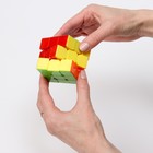 Кубик Рубика, игрушка механическая «Собери цвет» 5.5 см, в шоубоксе - Фото 4