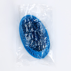 Мочалка детская силиконовая для купания малышей, цвет голубой - фото 9536408