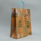 Пакет подарочный крафтовый, упаковка, «Eco mood», 37 х 29.5 х 12 см - фото 8731951