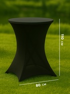 Чехол на стол, размер 80×110 см, чёрный - Фото 2