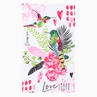 Набор полотенец кухонный «Доляна. Счастливые птички», 35×60 см-2 шт., 100% хлопок - Фото 4