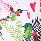 Набор полотенец кухонный «Доляна. Счастливые птички», 35×60 см-2 шт., 100% хлопок - Фото 5