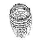 Мастурбатор «Yoni №7», гелевый, многоразовый, сквозной, прозрачный - Фото 4