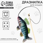 Дразнилка с игрушкой «Судак», 6.5 см - Фото 1