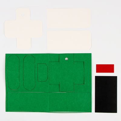 Набор для создания игрушки из фетра «Танк»