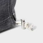 Чехол на бутыль для кулера Доляна Water, 19 л, 27×42×40 см, лён, серый - Фото 4