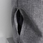 Чехол на бутыль для кулера Доляна Water, 19 л, 27×42×40 см, лён, серый - Фото 7