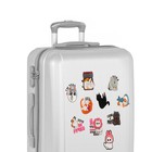 Наклейки на чемодан «Котики», 10 шт, 8 × 8 см - фото 8732375