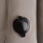 Подушка надувная, 50 × 35 × 30 см, в чехле, цвет серый - фото 8732517